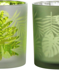 5786 WINDLICHTER LEAVES S/4